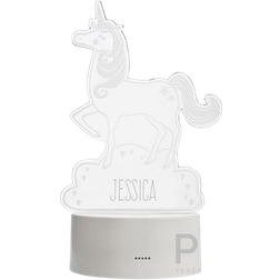 Personalised Memento Company Unicorn LED Colour Changing Night Light