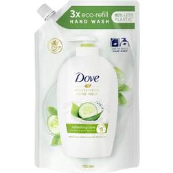 Dove Moisturising Refreshing Care Hand Wash Refill Cucumber & Green Tea 750ml