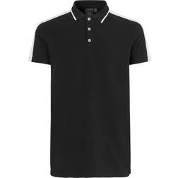 ID Poloshirt kontrast Sort