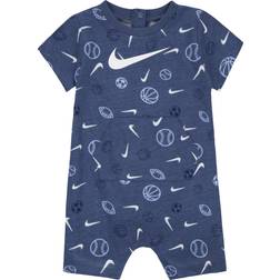 Nike Baby Boy's Sportball Romper - Diffused Blue