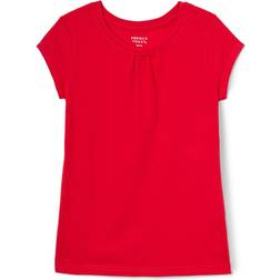 French Toast Girls Short Sleeve Crew Neck T-Shirt Red 3T