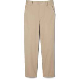 French Toast Boys Pull-on Relaxed Fit School Uniform Pants - Khaki