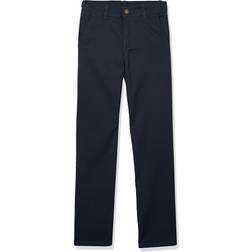 Izod Boys School Uniform Twill Flat Front - Navy