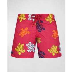 Boy's Ronde Des Tortues Swim Shorts, 2-14 BURGUNDY