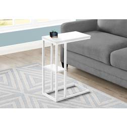 Monarch Specialties 1-Shelf C-Shape Small Table