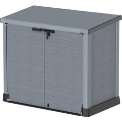 Duramax CedarGrain StoreAway 1200L Deck Storage Box, Charcoal 50.87 (Área de construcción )