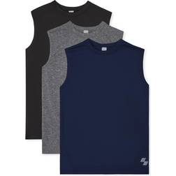 The Children's Place Boy's Performance Muscle Tank Top 3-pack - Multi Clr