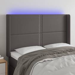 vidaXL LED-lys 147x16x118/128 Sengegavl