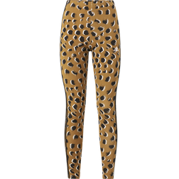 Adidas Essentials 3-Stripes Animal Print Leggings - Black Female