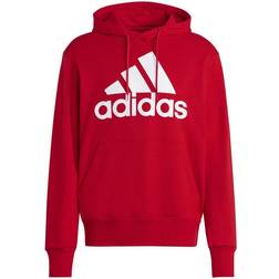 Adidas Sweatshirt À Capuche Essentials Big Logo - Rouge