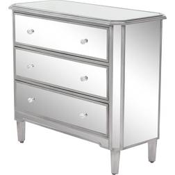 Harper & Willow 3-Drawer Chest of Drawer 31.5x33.5"