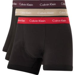 Calvin Klein Pack Trunks Cotton Stretch BLACK