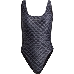 adidas Badedragt Monogram 3-stripes Swimsuit - Sort