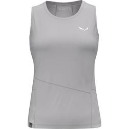 Salewa Women's Puez Sporty Dryton Tank Top - Grey Alloy