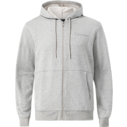 Calvin Klein Essentials Full Zip Gris Claro - Grey