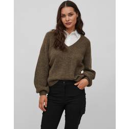 Vila Jamina Pullover - Oliva