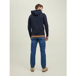 Jack & Jones JPRBLUArchie Sweatshirt Navy/Hvid