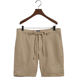 Gant Herre Relaxed fit shorts af hør med løbesnor