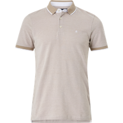 Jack & Jones Paulos Tipped Pique Polo Shirt Bright Cobalt
