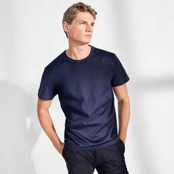 Bread & Boxers and Pima Cotton Crew Neck Navy-2