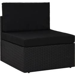 vidaXL midtersæde polyrattan Modulsofa