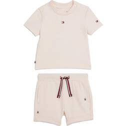 Tommy Hilfiger Completo T-Shirt Pantaloncini Sportvi - Rosa