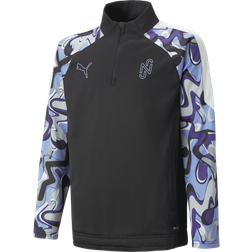 Puma Youth Neymar Creativity Football Training Top - Black/Intense Lavender