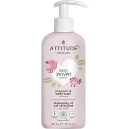 Attitude Baby Leaves 2-in-1 Shampoo & Body Wash Unscented 473ml