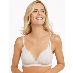 Maidenform Soft Support Lace Bralette Sandshell Women's Sandshell