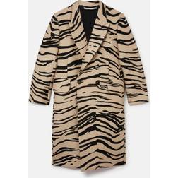 Stella McCartney Tiger Printed Peacoat