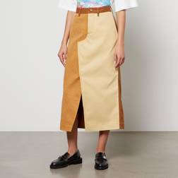 Marni Brown Carhartt WIP Edition Midi Skirt 00M37 Tobacco