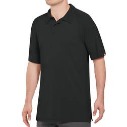 Red Kap Men's Black Active Performance Polo