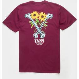 Vans Crossbones Tee Burgandy