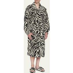 Tom Ford Black & White Zebra Robe XLBJB BLACK/ECRU