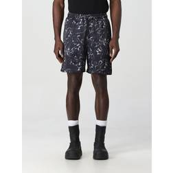 Han Kjøbenhavn Chrome Tribal Printed Track Shorts - Blue