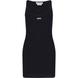 Off-White Black Off Stamp Minidress Black/White IT