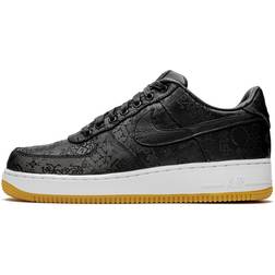 Nike x Fragment Design x CLOT Air Force 1 - Black Silk