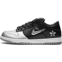 Nike SB Dunk Low Supreme Jewel Swoosh Silver