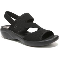 Bzees Cleo Women's Slingback Sandals, Wide, Black