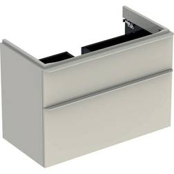 Geberit Smyle Square Waschtischunterschrank 500354 884 x 617 x 470 mm Mit 2 Schubladen