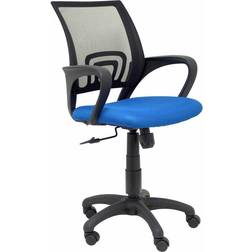 P&C Modello 312 Ergonomica Con Meccanismo Di Inclinazione E Regolabile Imbottito E Rivestito In Tessuto Aran Colore Blu Sedia da ufficio