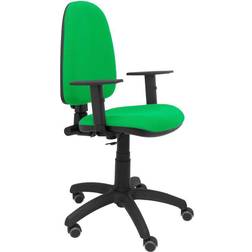 P&C Piqueras y Crespo Ayna Bali Accoudoirs Parquet Vert Chaise de bureau