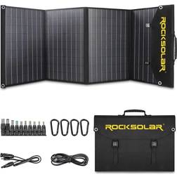 Rocksolar Rocksolar Foldable 100W Solar Panel Black