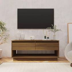 vidaXL Rovere Marrone 102x41x44 cm Truciolato Mobile TV