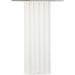 Compliments Fern Shower Curtain W/Eyelets 200 cm Vit 140 x 200 cm