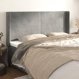 vidaXL kanter 203x16x118/128 Sengegavl