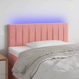 vidaXL LED rosa Sänggavel