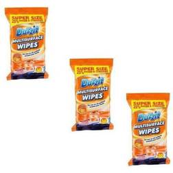 Pack of 50 Duzzit Orange Oil Multi-Surface Wipes