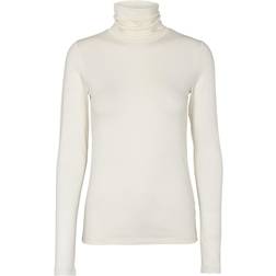 Basic Apparel Joline T-neck Off-White