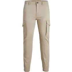 Jack & Jones Cargobroek Paul Lichtbeige